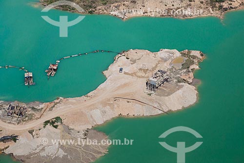  Aerial photo of the areas of sand extraction - Seropedica city  - Seropedica city - Rio de Janeiro state (RJ) - Brazil