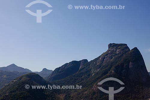 General view of the Rock of Gavea  - Rio de Janeiro city - Rio de Janeiro state (RJ) - Brazil