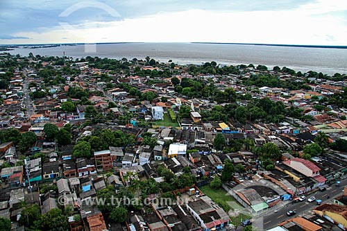  Aerial photo of the Parintins city  - Parintins city - Amazonas state (AM) - Brazil