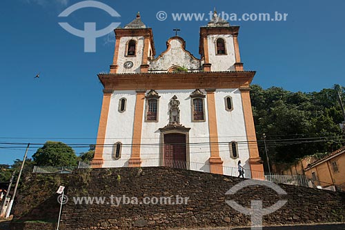  Facade of Sao Francisco de Assis Church (1798)  - Sabara city - Minas Gerais state (MG) - Brazil