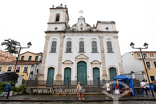  Facade of the Sao Pedro dos Clerigos Church (XVIII century)  - Salvador city - Bahia state (BA) - Brazil