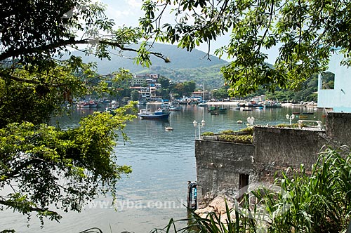  View of the Cais Beach (wharf Beach) waterfront  - Niteroi city - Rio de Janeiro state (RJ) - Brazil