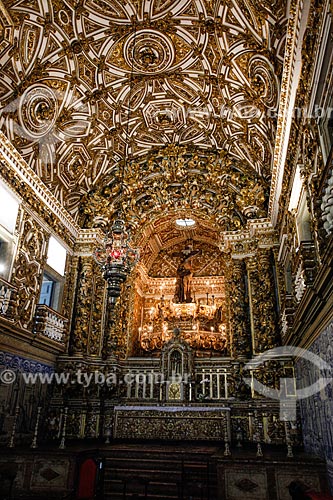  Detail of altar of the Sao Francisco Convent and Church (XVIII century)  - Salvador city - Bahia state (BA) - Brazil