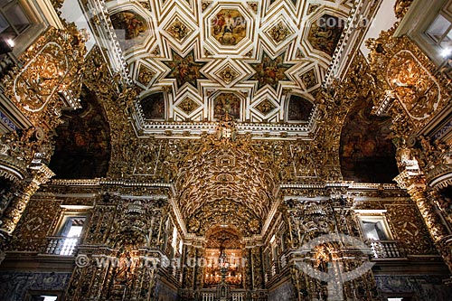  Detail of altar of the Sao Francisco Convent and Church (XVIII century)  - Salvador city - Bahia state (BA) - Brazil