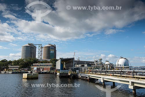  Storage tanks on Redonda island - Baia de Guanabara Water Terminal (TABG)  - Rio de Janeiro city - Rio de Janeiro state (RJ) - Brazil