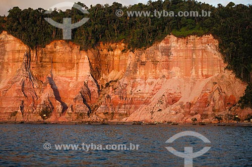  Cliffs and Argila Beach - Morro de Sao Paulo  - Cairu city - Bahia state (BA) - Brazil