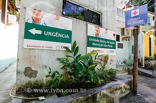  Basic Health Unit - Morro de Sao Paulo  - Cairu city - Bahia state (BA) - Brazil