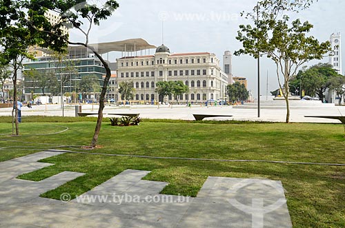  Maua Square with the Art Museum of Rio (MAR) in the background  - Rio de Janeiro city - Rio de Janeiro state (RJ) - Brazil