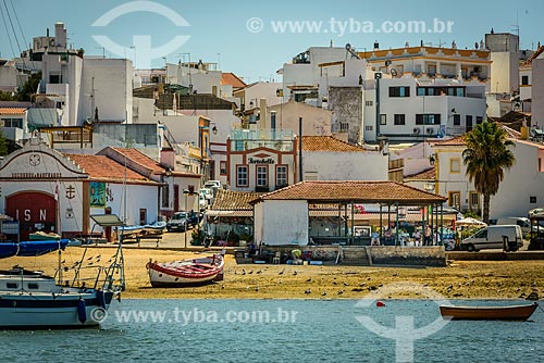  View of Alvor civil parish from sea  - Portimao municipality - Faro district - Portugal