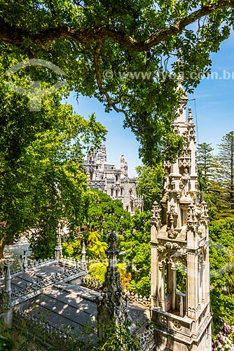  Palacio da Regaleira (Regaleira Palace) - XIX century - also known as Monteiro dos Milhoes Palace - Quinta da Regaleira  - Sintra municipality - Lisbon district - Portugal