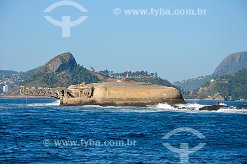  Tamandare da Laje Fort (1555) - Guanabara Bay  - Rio de Janeiro city - Rio de Janeiro state (RJ) - Brazil