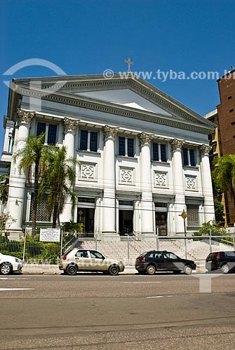  Facade of the Nossa Senhora Auxiliadora Church (1961)  - Porto Alegre city - Rio Grande do Sul state (RS) - Brazil