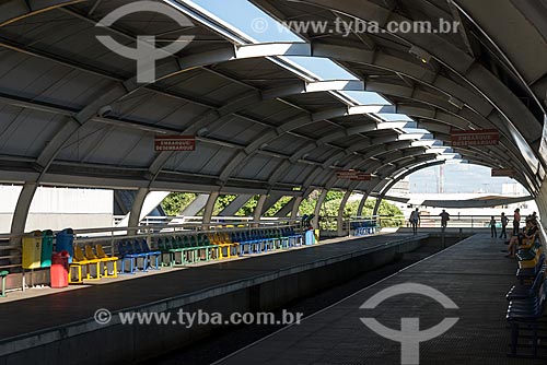  Governador Alberto Silva Station of Teresina Subway  - Teresina city - Piaui state (PI) - Brazil