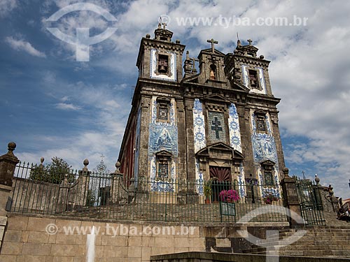  Facade of the Santo Ildefonso Church (1739)  - Lisbon - Lisbon district - Portugal