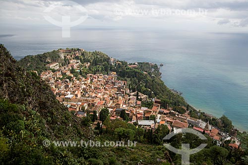  General view of the Taormina city  - Taormina city - Messina province - Italy