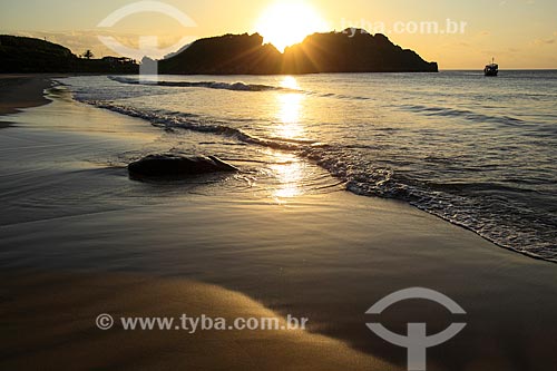  Sunset - Meio Beach (Middle Beach) - Fernando de Noronha Archipelago  - Fernando de Noronha city - Pernambuco state (PE) - Brazil