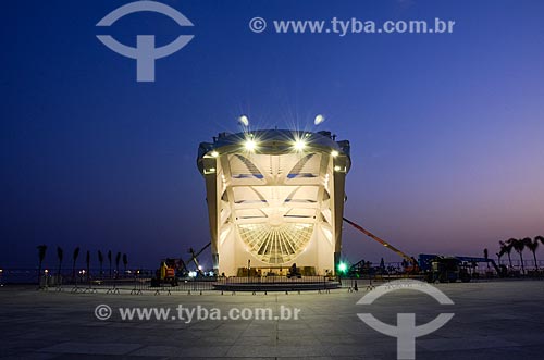  Dawn - Amanha Museum (Museum of Tomorrow)  - Rio de Janeiro city - Rio de Janeiro state (RJ) - Brazil