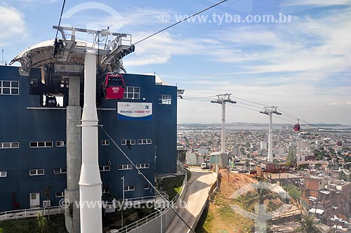  Alemao Station of Alemao Cable Car - operated by SuperVia  - Rio de Janeiro city - Rio de Janeiro state (RJ) - Brazil