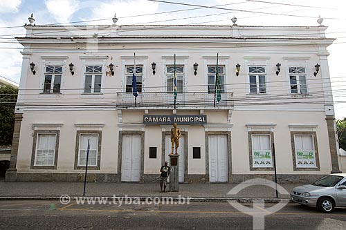  Facade of the Municipal Chamber of Paraiba do Sul city  - Paraiba do Sul city - Rio de Janeiro state (RJ) - Brazil