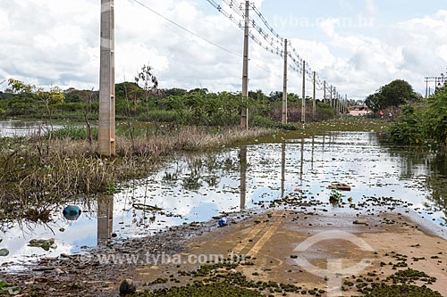  Street in the center of Porto Velho city after full of Madeira River  - Porto Velho city - Rondonia state (RO) - Brazil