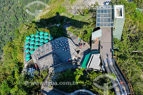  View from mirante of the Christ the Redeemer  - Rio de Janeiro city - Rio de Janeiro state (RJ) - Brazil