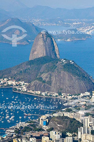 View of the Sugar Loaf from Christ the Redeemer  - Rio de Janeiro city - Rio de Janeiro state (RJ) - Brazil