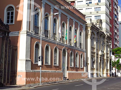  Facade of the Junta House (1790) - also known as old Legislative Assembly - current Legislative Memorial  - Porto Alegre city - Rio Grande do Sul state (RS) - Brazil