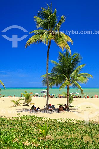  Bathers - Tambau Beach watrerfront  - Joao Pessoa city - Paraiba state (PB) - Brazil