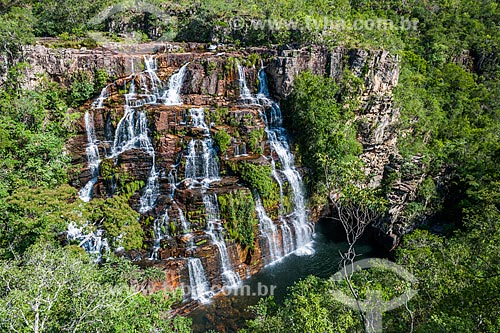  Almecegas I Waterfall - Chapada dos Veadeiros National Park  - Alto Paraiso de Goias city - Goias state (GO) - Brazil