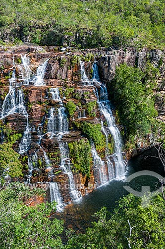  Almecegas I Waterfall - Chapada dos Veadeiros National Park  - Alto Paraiso de Goias city - Goias state (GO) - Brazil