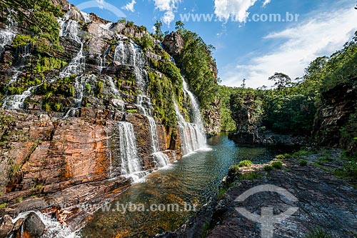  Almecegas I Waterfall - Chapada dos Veadeiros National Park  - Alto Paraiso de Goias city - Goias state (GO) - Brazil