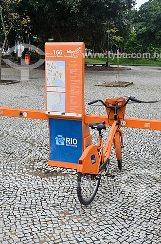  Public bicycle - for rent - near to Santos Dumont Airport (1936)  - Rio de Janeiro city - Rio de Janeiro state (RJ) - Brazil