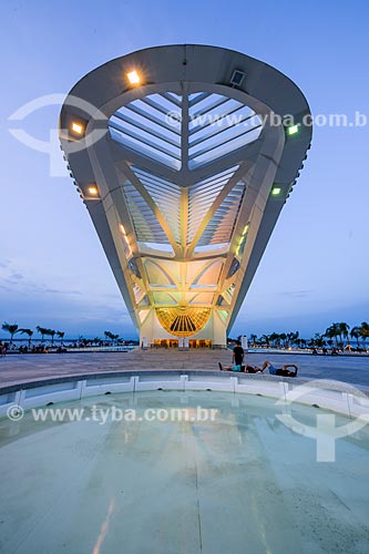  Nightfall - Amanha Museum (Museum of Tomorrow)  - Rio de Janeiro city - Rio de Janeiro state (RJ) - Brazil