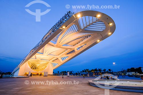  Nightfall - Amanha Museum (Museum of Tomorrow)  - Rio de Janeiro city - Rio de Janeiro state (RJ) - Brazil