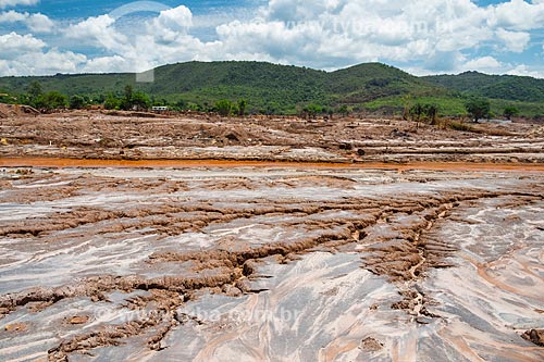  General view of Bento Rodrigues district after the dam rupture of the Samarco company mining rejects in Mariana city (MG)  - Mariana city - Minas Gerais state (MG) - Brazil