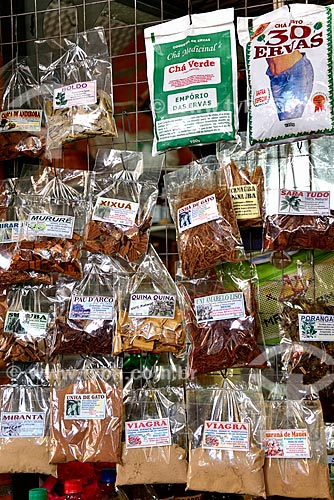  Herb to sale - Adolpho Lisboa Municipal Market (1883)  - Manaus city - Amazonas state (AM) - Brazil