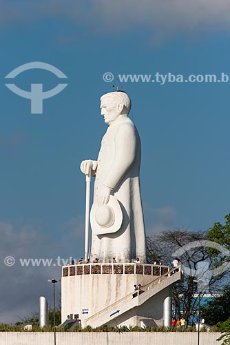  Statue of Padre Cicero (1969) - Horto Hill  - Juazeiro do Norte city - Ceara state (CE) - Brazil