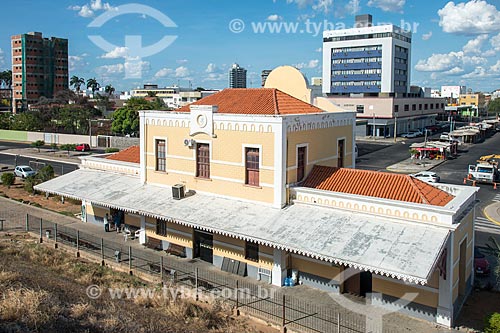  Facade of the former Leste Brasileira Railway Station (1923)  - Petrolina city - Pernambuco state (PE) - Brazil