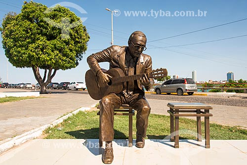  Joao Gilberto statue  - Juazeiro city - Bahia state (BA) - Brazil