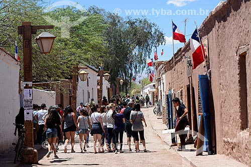  Tourists - San Pedro de Atacama city  - San Pedro de Atacama city - El Loa Province - Chile