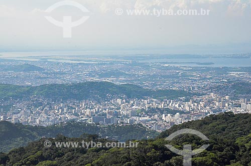  General view from trail of Queimado Mountain  - Rio de Janeiro city - Rio de Janeiro state (RJ) - Brazil
