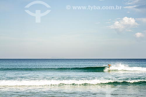  Man surfing at Acores Beach  - Florianopolis city - Santa Catarina state (SC) - Brazil