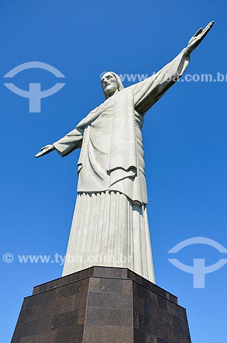  Detail of the Christ the Redeemer (1931)  - Rio de Janeiro city - Rio de Janeiro state (RJ) - Brazil