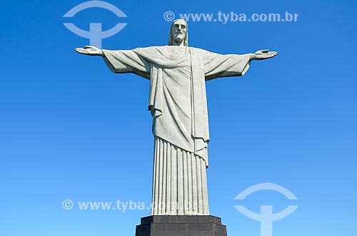  Detail of the Christ the Redeemer (1931)  - Rio de Janeiro city - Rio de Janeiro state (RJ) - Brazil