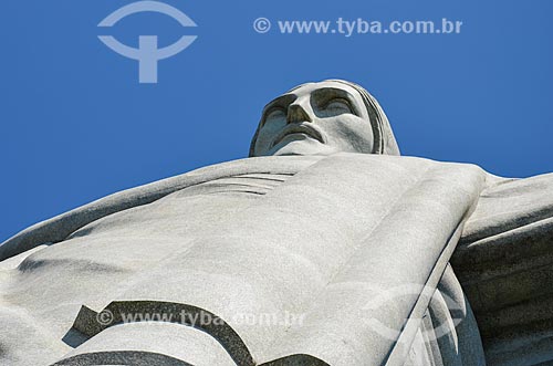  Detail of the Christ the Redeemer (1931)  - Rio de Janeiro city - Rio de Janeiro state (RJ) - Brazil