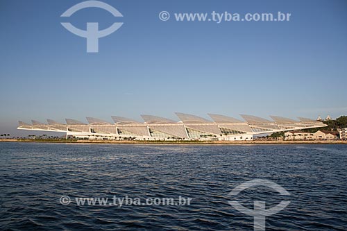  View of the Amanha Museum (Museum of Tomorrow) from Guanabara Bay  - Rio de Janeiro city - Rio de Janeiro state (RJ) - Brazil