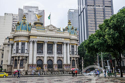  Facade of Municipal Theater of Rio de Janeiro (1909)  - Rio de Janeiro city - Rio de Janeiro state (RJ) - Brazil