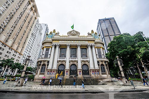  Facade of Municipal Theater of Rio de Janeiro (1909)  - Rio de Janeiro city - Rio de Janeiro state (RJ) - Brazil