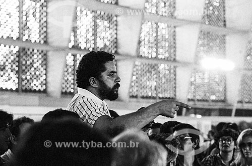  Luiz Inácio Lula da Silva in the 5th National Congress of Industry Workers  - Rio de Janeiro city - Rio de Janeiro state (RJ) - Brazil