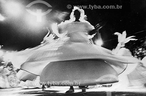  Detail of Baiana during parade of Samba School - Presidente Vargas Avenue  - Rio de Janeiro city - Rio de Janeiro state (RJ) - Brazil